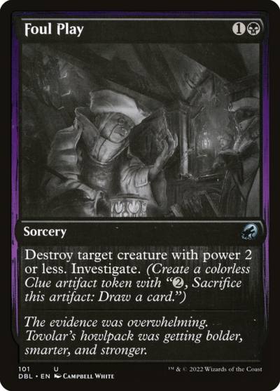 Foul Play DBL-101 Innistrad: Double Feature Magic card