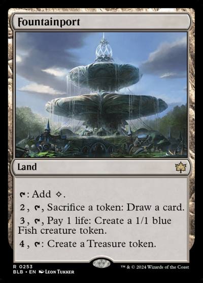 Fountainport BLB-253 Bloomburrow Magic card