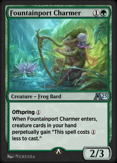 Fountainport Charmer YBLB-17 Alchemy: Bloomburrow Magic card