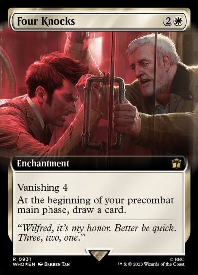 Four Knocks WHO-931 Doctor Who Magic card