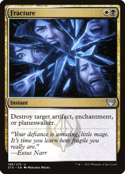 Fracture STX-188 Strixhaven: School of Mages Magic card