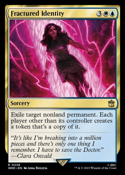 Fractured Identity WHO-236 Doctor Who Magic card