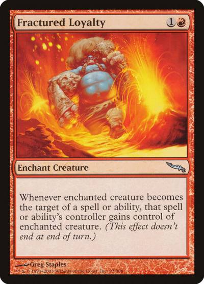 Fractured Loyalty MRD-93 Mirrodin Magic card