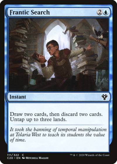 Frantic Search C20-111 Commander 2020 Magic card