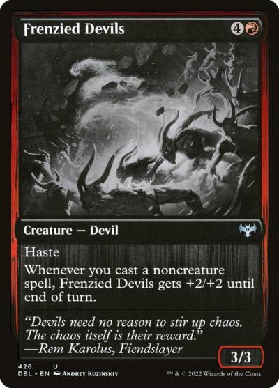 Frenzied Devils DBL-426 Innistrad: Double Feature Magic card