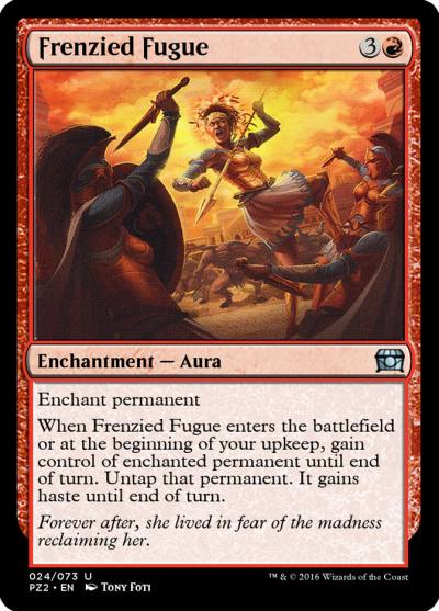 Frenzied Fugue PZ2-24 Treasure Chest Magic card
