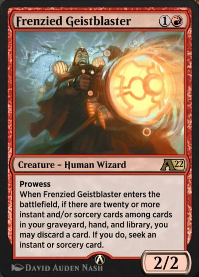 Frenzied Geistblaster 41 Alchemy: Innistrad Magic card