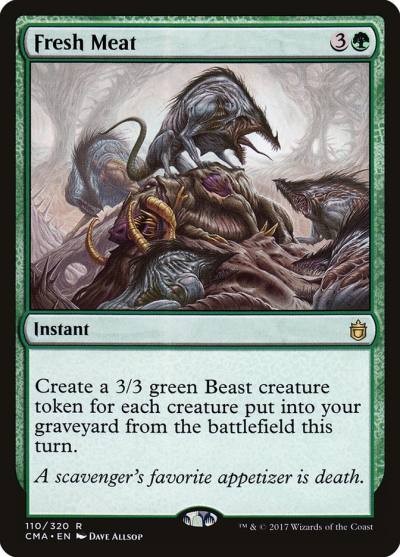 Fresh Meat CMA-110 Commander Anthology Magic card