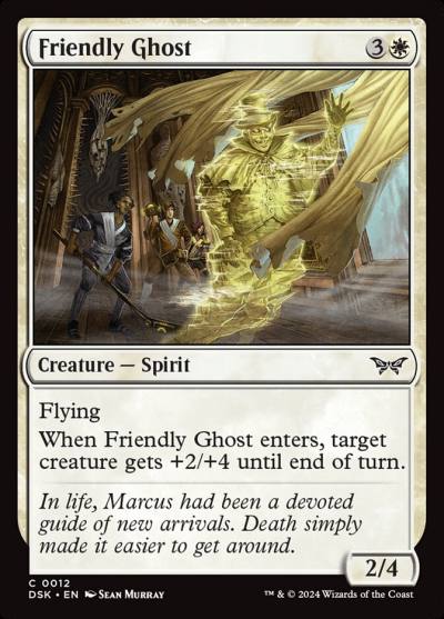 Friendly Ghost 12 Duskmourn: House of Horror Magic card