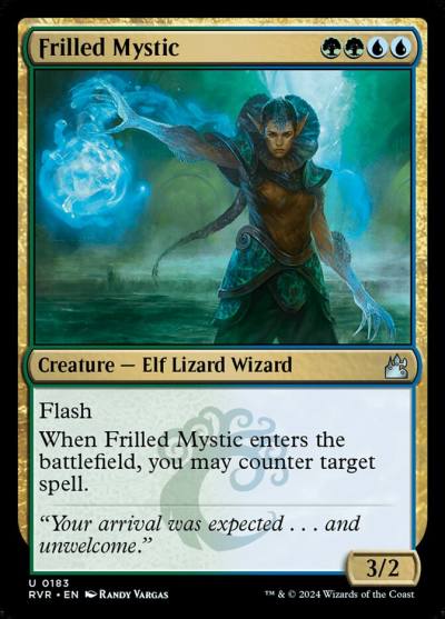 Frilled Mystic RVR-183 Ravnica Remastered Magic card