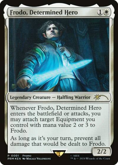 Frodo, Determined Hero PLTC-1 Tales of Middle-earth Deluxe Commander Kit Magic card