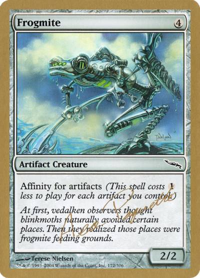 Frogmite WC04-AP172 World Championship Decks 2004 Magic card