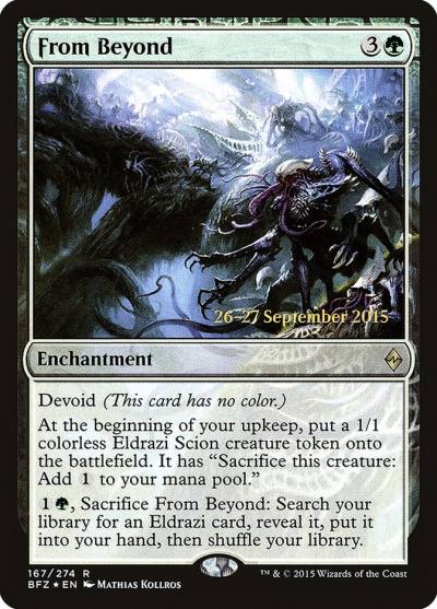 From Beyond PBFZ-167S Battle for Zendikar Promos Magic card