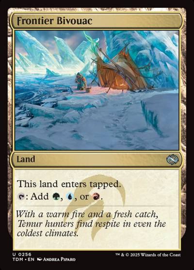 Frontier Bivouac TDM-256 Tarkir: Dragonstorm Magic card