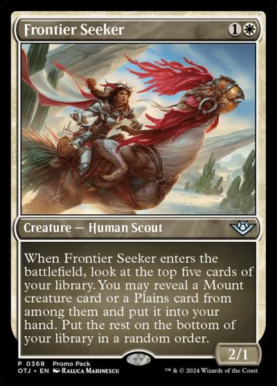 Frontier Seeker OTJ-368 Outlaws of Thunder Junction Magic card