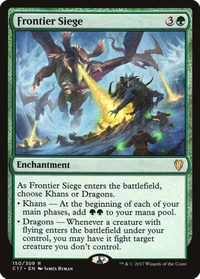 Frontier Siege C17-150 Commander 2017 Magic card