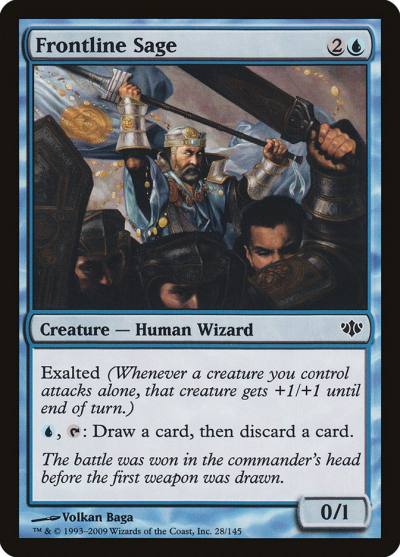 Frontline Sage 28 Conflux Magic card