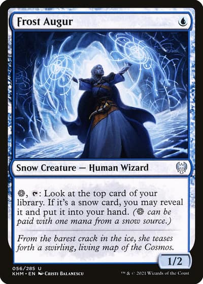 Frost Augur 56 Kaldheim Magic card