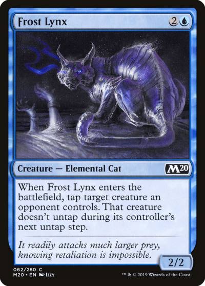 Frost Lynx M20-62 Core Set 2020 Magic card