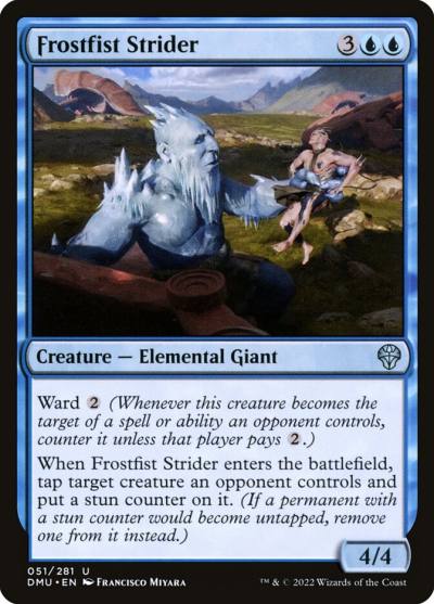 Frostfist Strider 51 Dominaria United Magic card