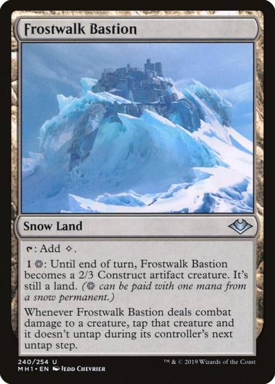 Frostwalk Bastion MH1-240 Modern Horizons Magic card