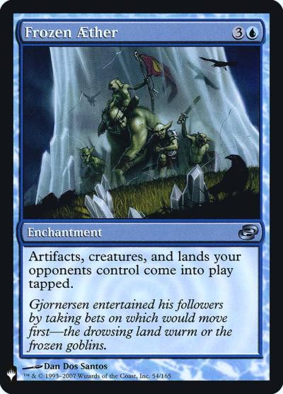 Frozen Aether PLST-PLC-54 The List Magic card