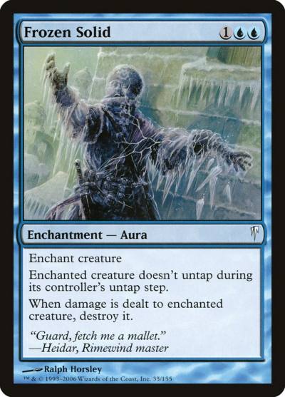 Frozen Solid CSP-35 Coldsnap Magic card