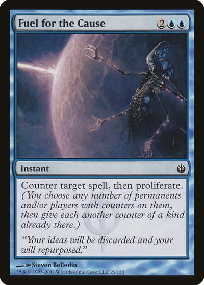 Fuel for the Cause MBS-25 Mirrodin Besieged Magic card