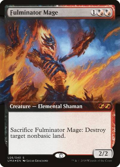 Fulminator Mage PUMA-U26 Ultimate Box Topper Magic card