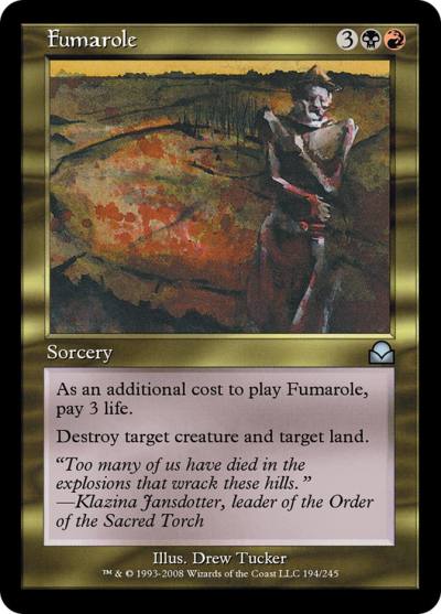 Fumarole ME2-194 Masters Edition II Magic card