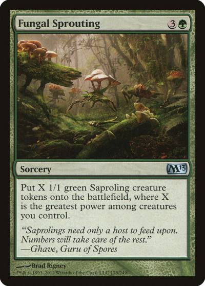Fungal Sprouting M13-173 Magic 2013 Magic card