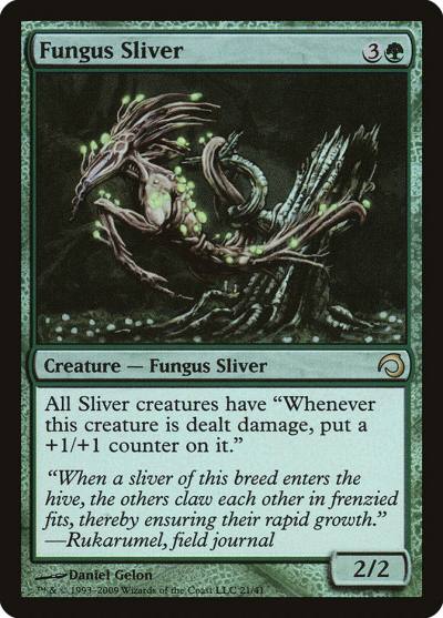 Fungus Sliver H09-21 Premium Deck Series: Slivers Magic card