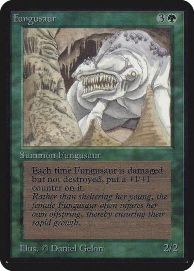 Fungusaur LEA-195 Limited Edition Alpha Magic card