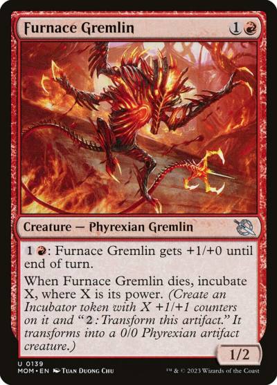 Furnace Gremlin 139 March of the Machine Magic card