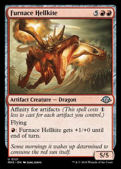 Furnace Hellkite MH3-121 Modern Horizons 3 Magic card