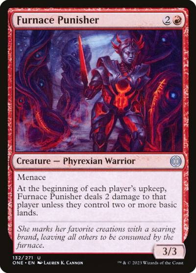 Furnace Punisher ONE-132 Phyrexia: All Will Be One Magic card