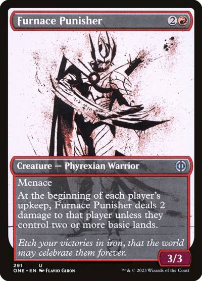 Furnace Punisher ONE-291 Phyrexia: All Will Be One Magic card