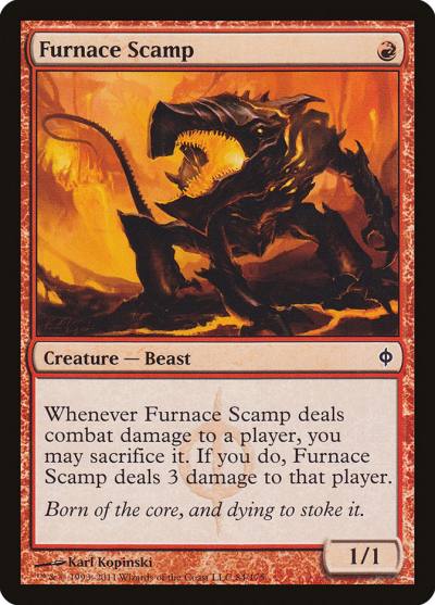Furnace Scamp NPH-84 New Phyrexia Magic card