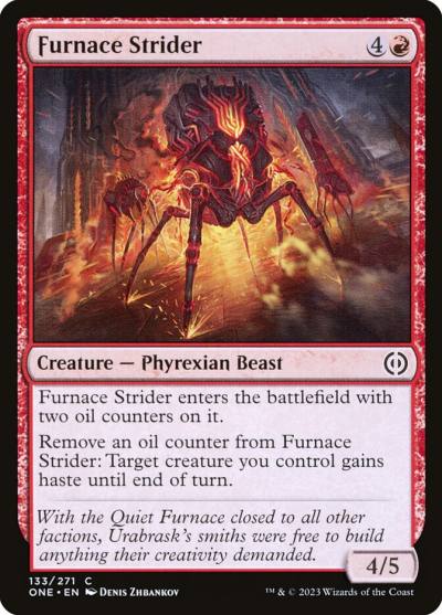 Furnace Strider ONE-133 Phyrexia: All Will Be One Magic card