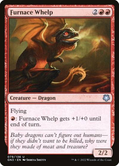 Furnace Whelp GN3-79 Game Night: Free-for-All Magic card