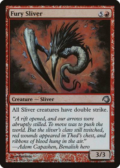 Fury Sliver H09-25 Premium Deck Series: Slivers Magic card