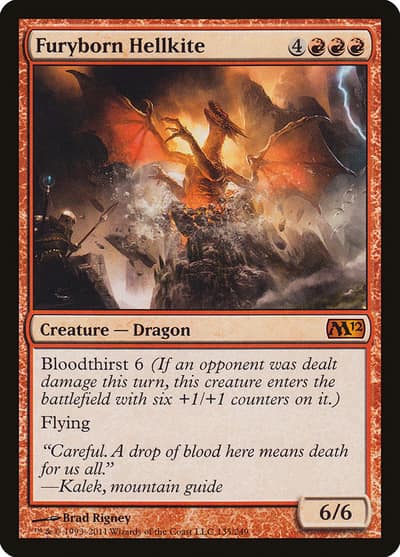 Furyborn Hellkite 135 Magic 2012 Magic card