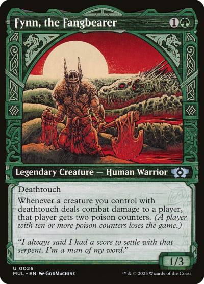 Fynn, the Fangbearer MUL-26 Multiverse Legends Magic card