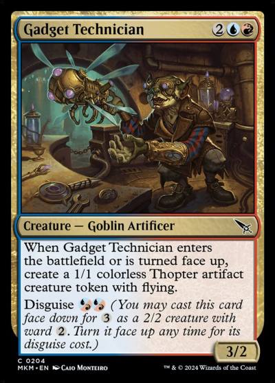 Gadget Technician 204 Murders at Karlov Manor Magic card