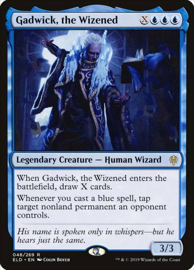 Gadwick, the Wizened ELD-48 Throne of Eldraine Magic card