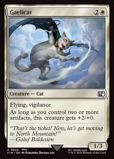 Gaelicat 22 Final Fantasy Magic card
