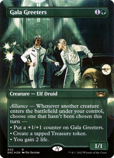 Gala Greeters SNC-450 Streets of New Capenna Magic card