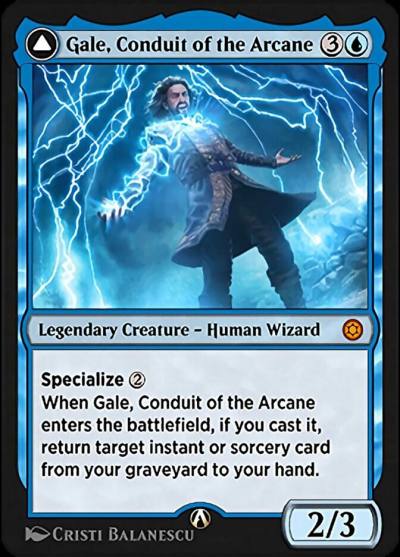 Gale, Conduit of the Arcane 6 Alchemy Horizons: Baldur's Gate Magic card