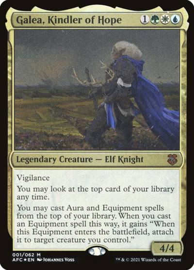 Galea, Kindler of Hope OAFC-1 Forgotten Realms Commander Display Commanders Magic card