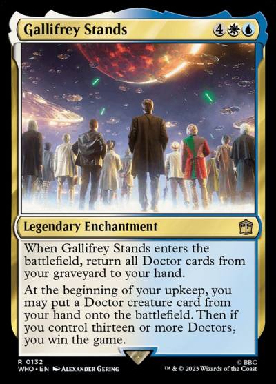 Gallifrey Stands WHO-132 Doctor Who Magic card